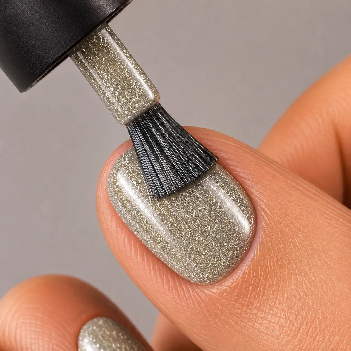 Champagne Glitterato 100 - Gel Polish Semipermanente Classic
