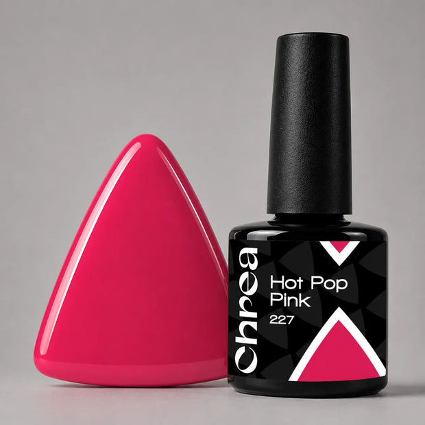 Hot Pop Pink 227 - Gel Polish Semipermanente Classic