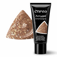 Acrygel Champagne - Gel Ricostruzione Unghie Champagne con Micro Riflessi