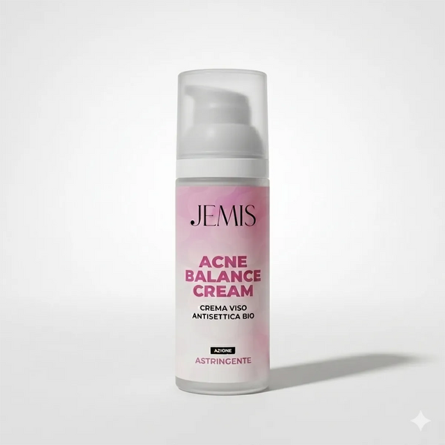 Acne Balance Cream - Crema Viso Antisettica per Pelli Acneiche