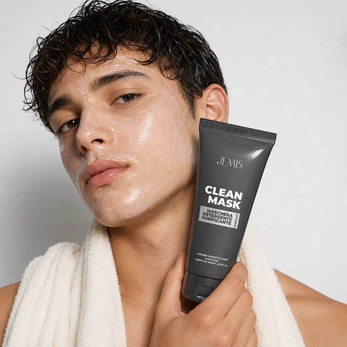 Clean Mask - Maschera Detergente Purificante Uomo
