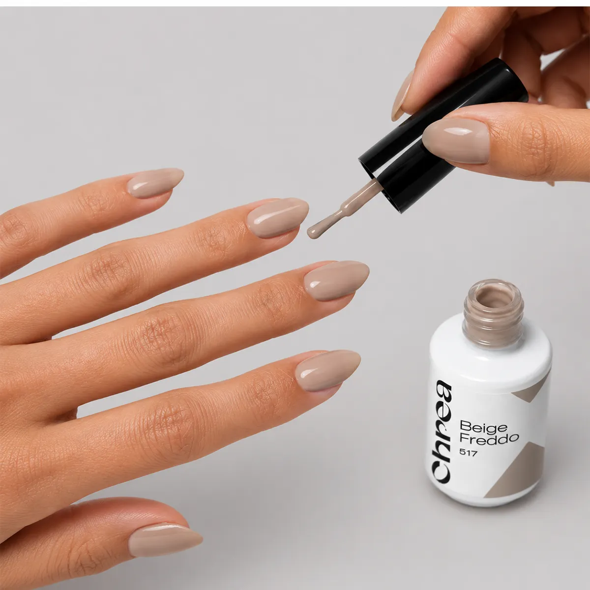 Beige Freddo 517 - Gel Polish Semipermanente Easy
