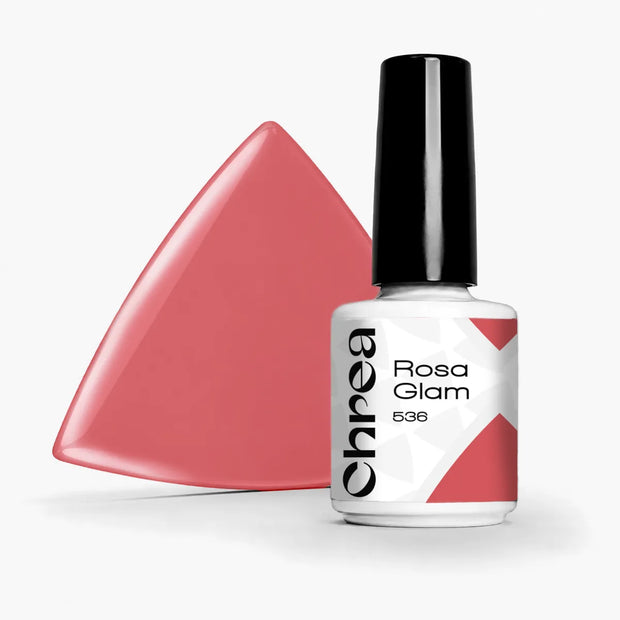 Rosa Glam 536 - Gel Polish Semipermanente Easy