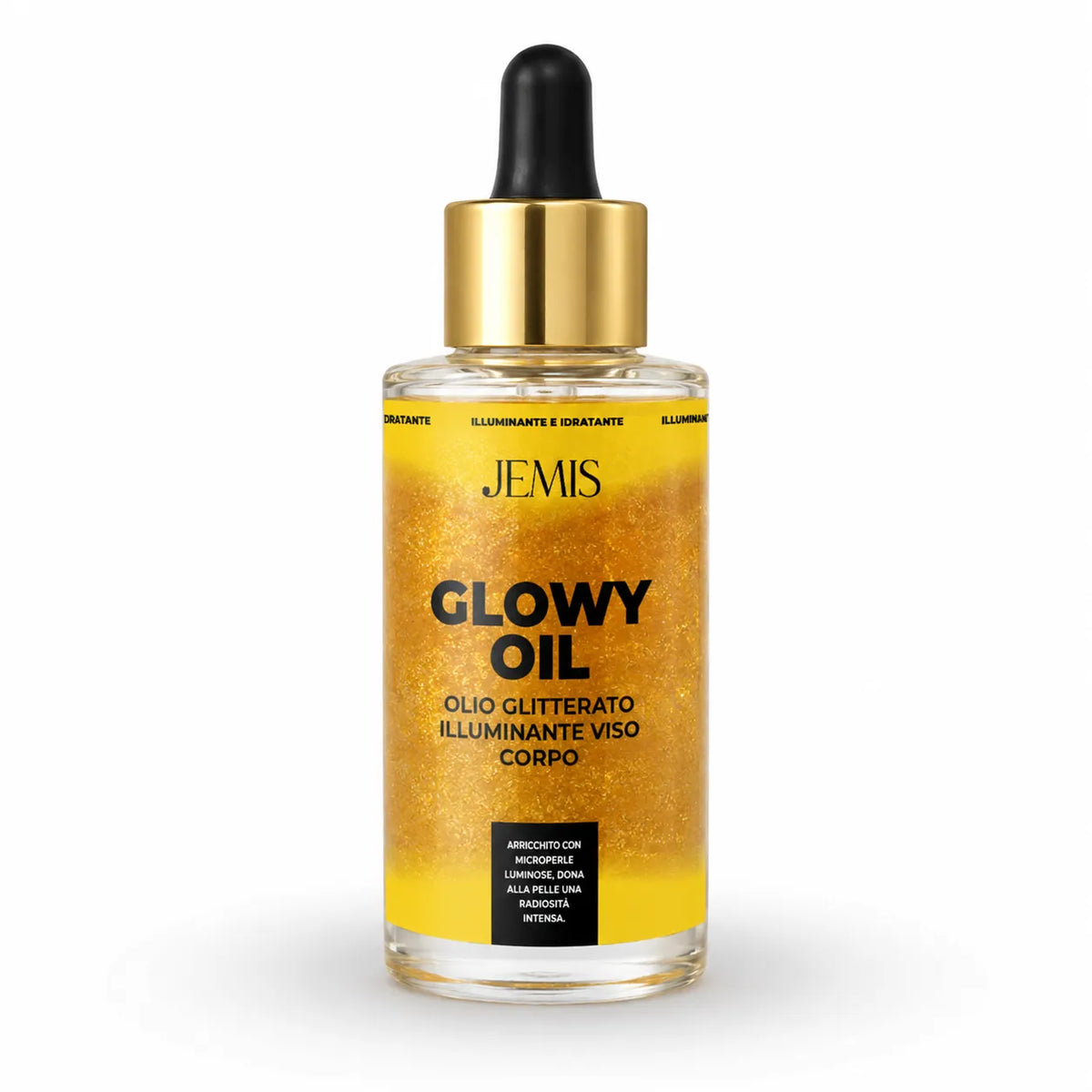 Glowy Oil - Olio Illuminante Glitterato Viso e Corpo