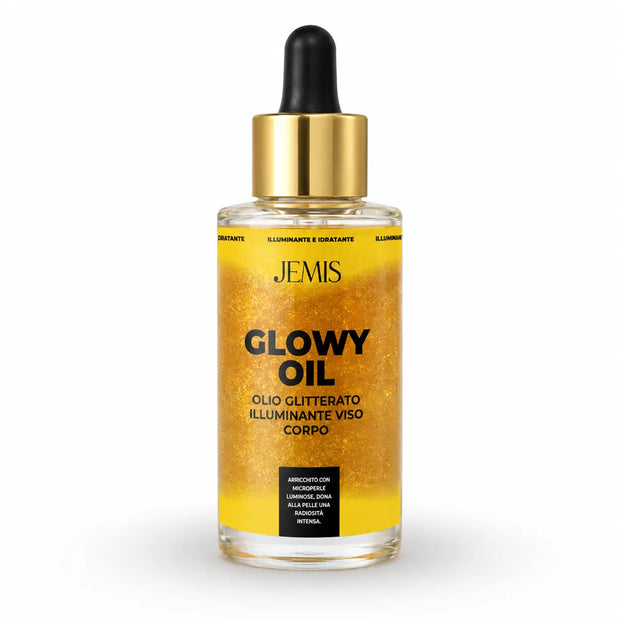 Glowy Oil - Olio Illuminante Glitterato Viso e Corpo