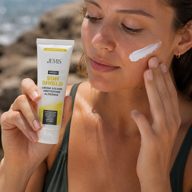 Sun Shield SPF50+ - Crema Solare Protezione Altissima Zone Sensibili