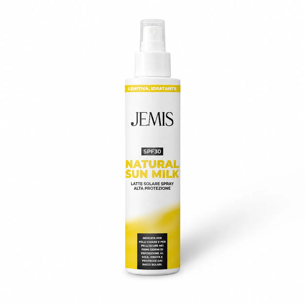 Natural Sun Milk SPF30 - Latte Solare Spray Alta Protezione