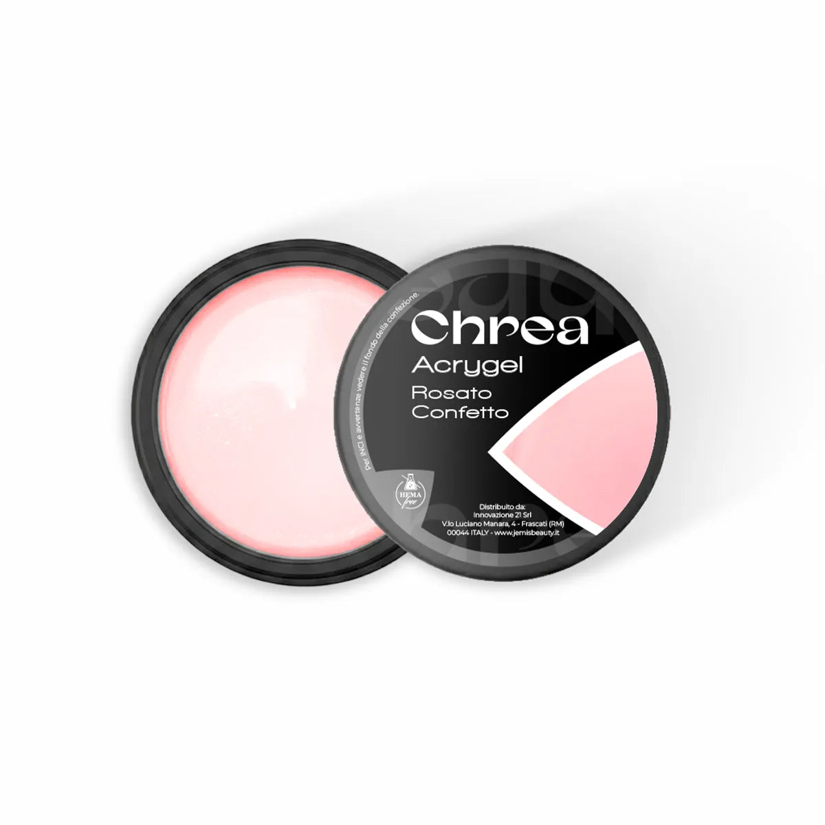 Acrygel Rosato Confetto - Gel Ricostruzione Unghie Nude Rosato HEMA Free