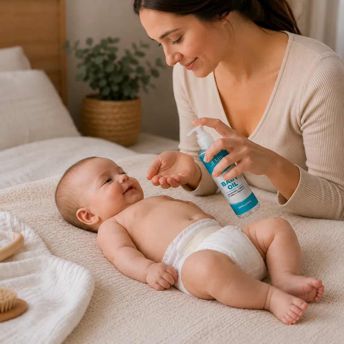Baby Oil - Olio Emolliente Baby e Mamma