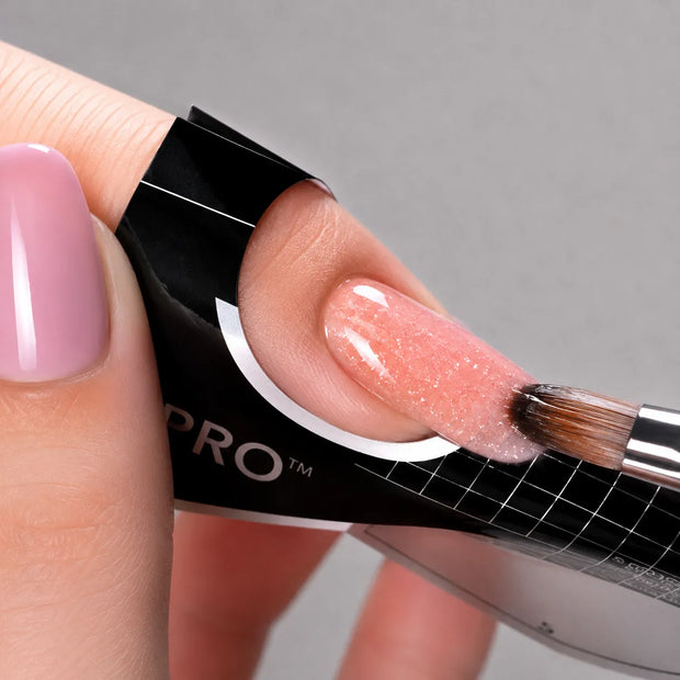Builder Mantra Bifasico Petalo Glitter - Gel Costruttore 2 in 1 Petalo di Rosa Microglitter HEMA Free