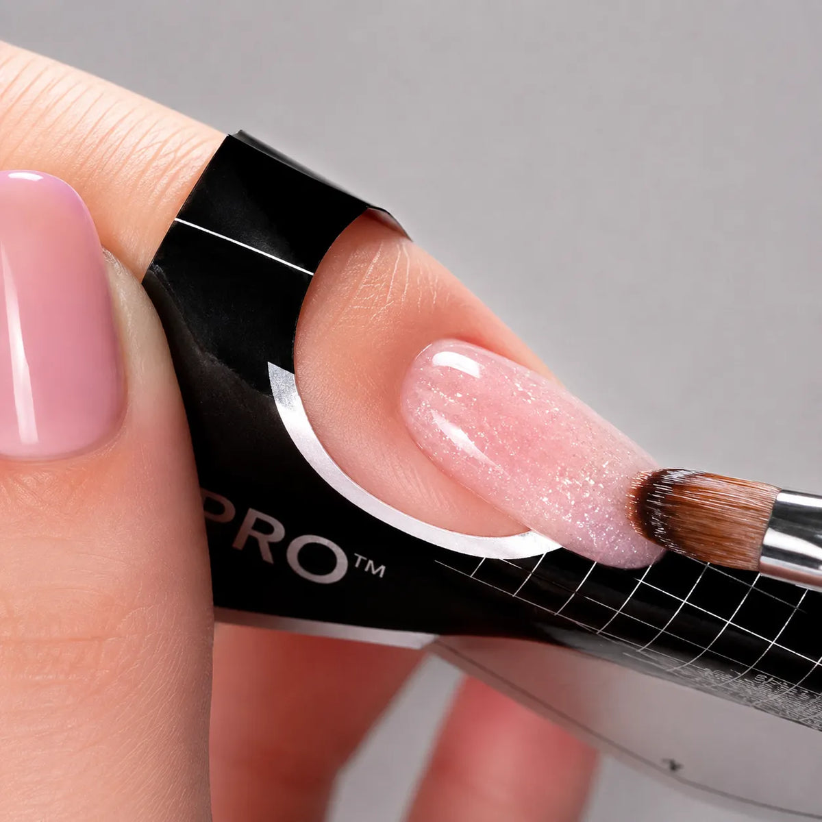 Builder Mantra Bifasico Rosa Glitter - Gel Costruttore 2 in 1 Rosa Glitter HEMA Free
