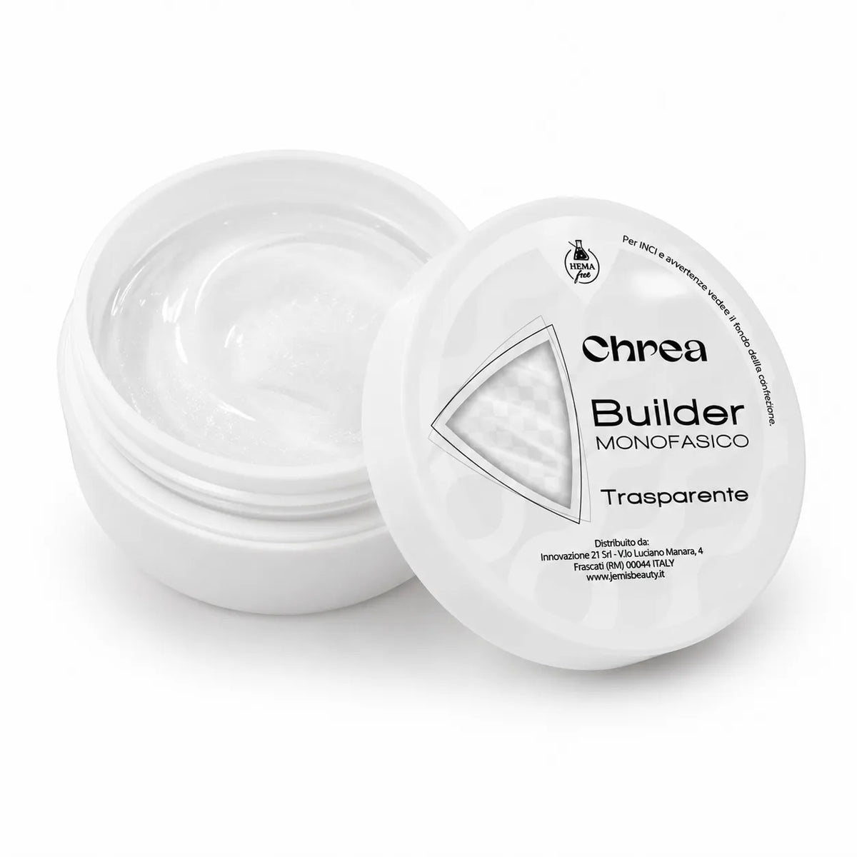 Builder Monofasico Trasparente - Gel Costruttore Monofasico Trasparente HEMA Free