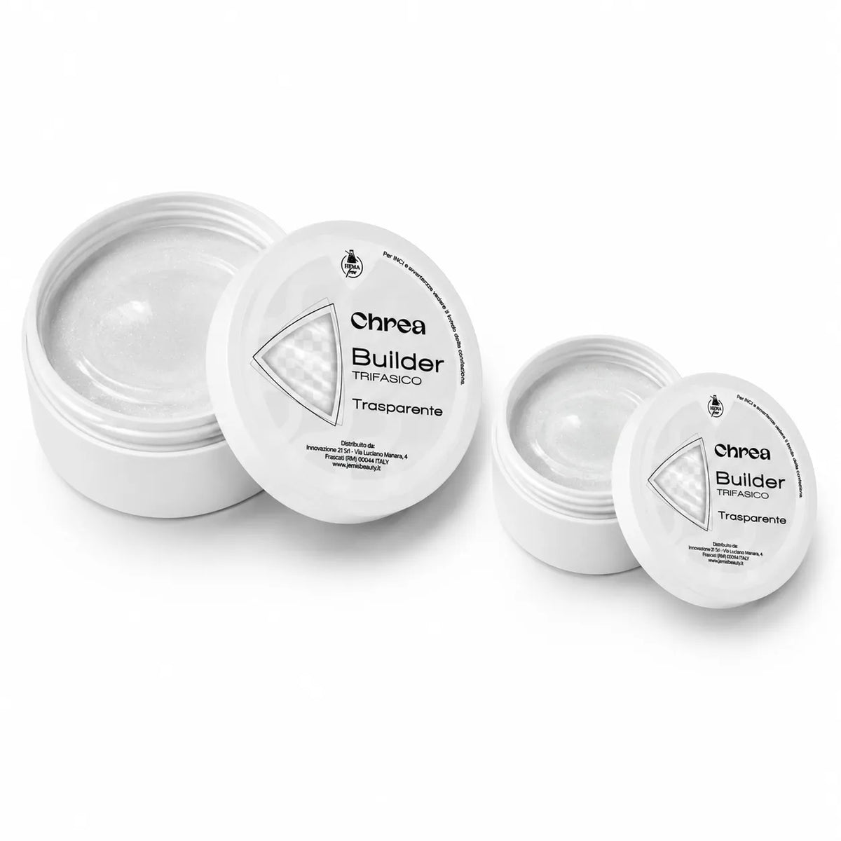 Builder Trifasico Trasparente - Gel Costruttore Trifasico Trasparente HEMA Free