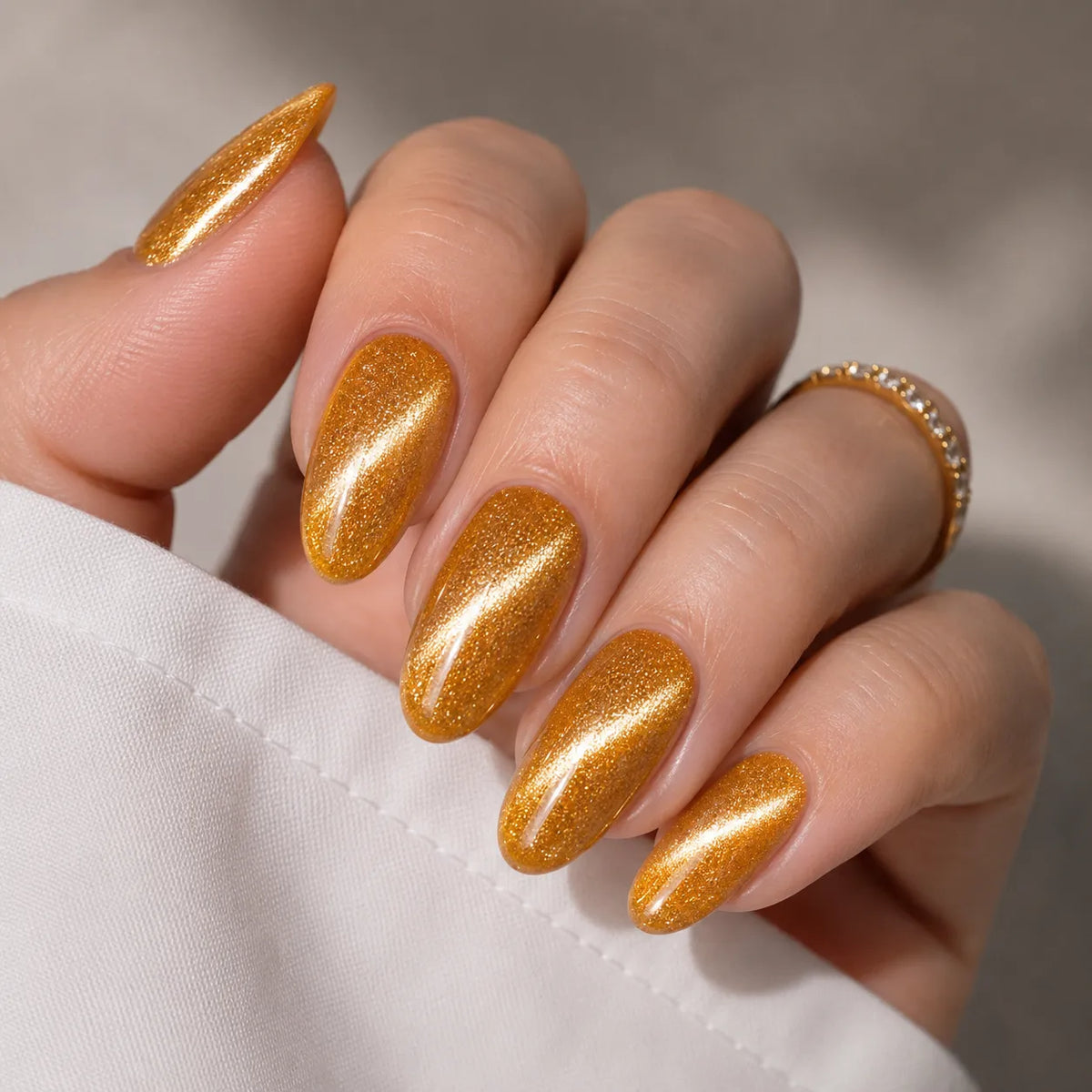 Cat Eye Bronzo Glitter - Smalto Semipermanente Magnetico Cat Eye