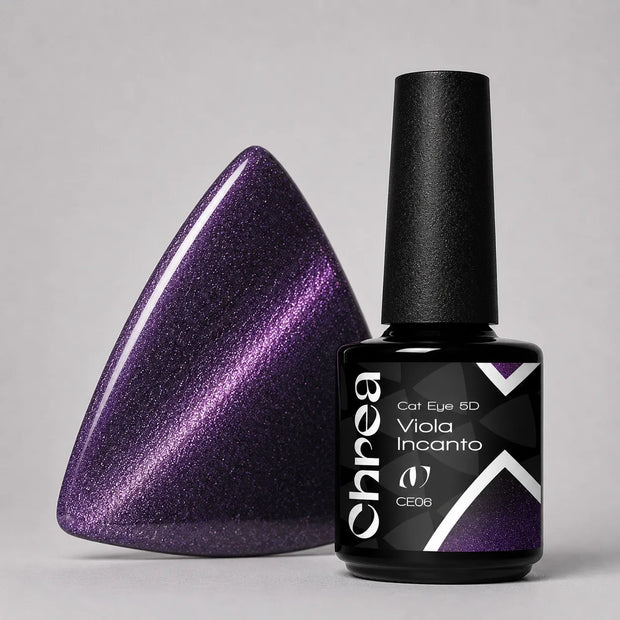 Cat Eye Viola Incanto - Smalto Semipermanente Magnetico Cat Eye