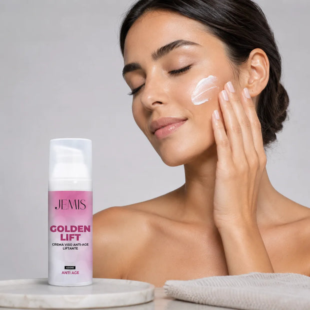 Golden Lift - Crema Viso Anti-Age Liftante con Zafferano