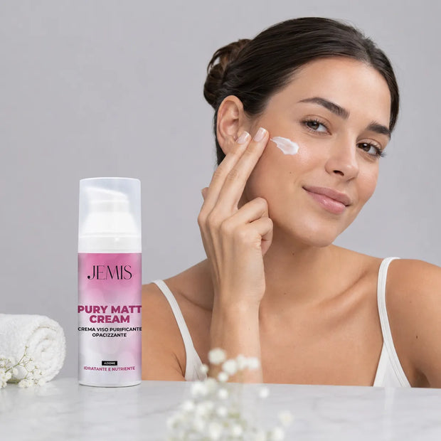 Pury Matt Cream - Crema Viso Purificante Opacizzante