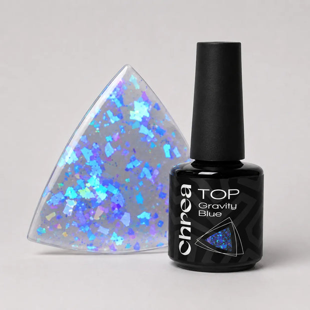 Top Gravity Blue - Top Coat Semipermanente Effetto Cangiante Senza Dispersione