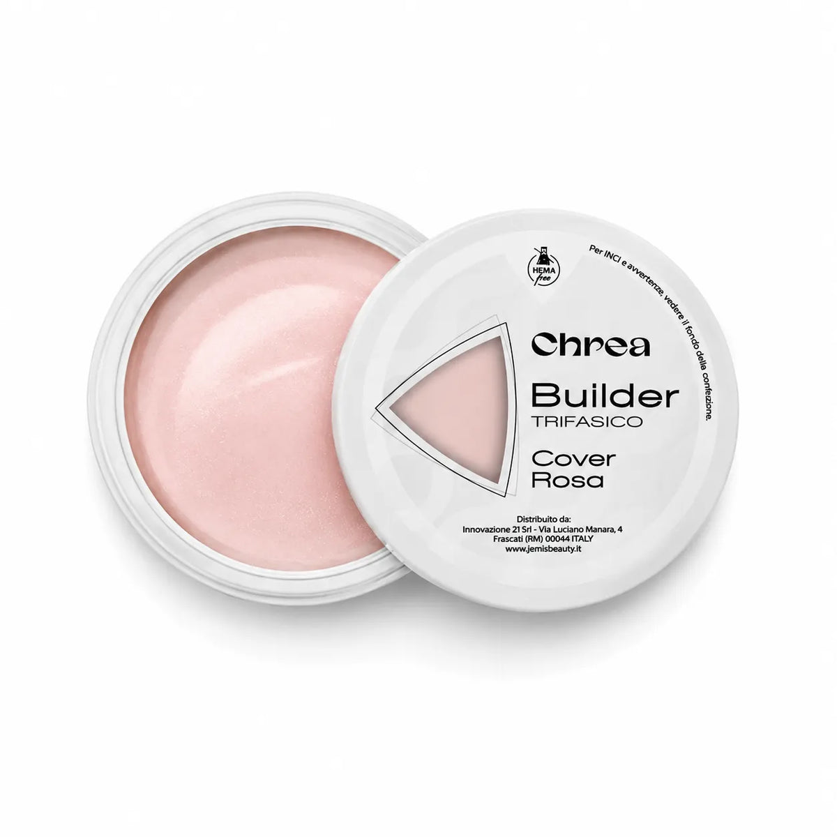 Builder Trifasico Cover Rosa - Gel Costruttore Trifasico Cover Rosa HEMA Free