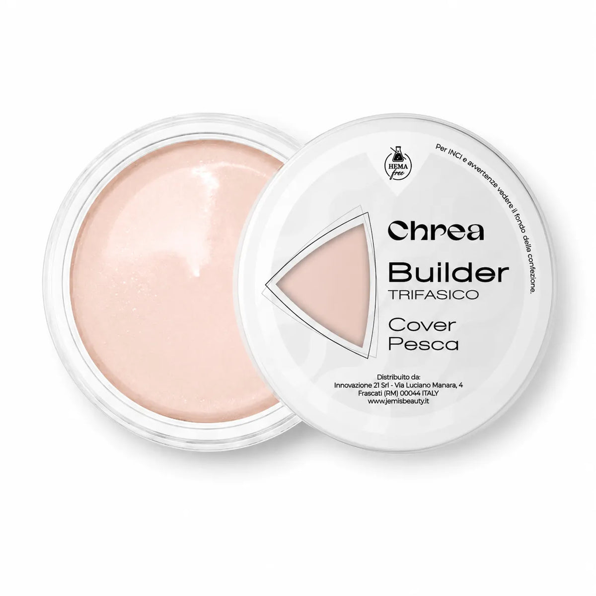Builder Trifasico Cover Pesca - Gel Costruttore Trifasico Cover Nude HEMA Free