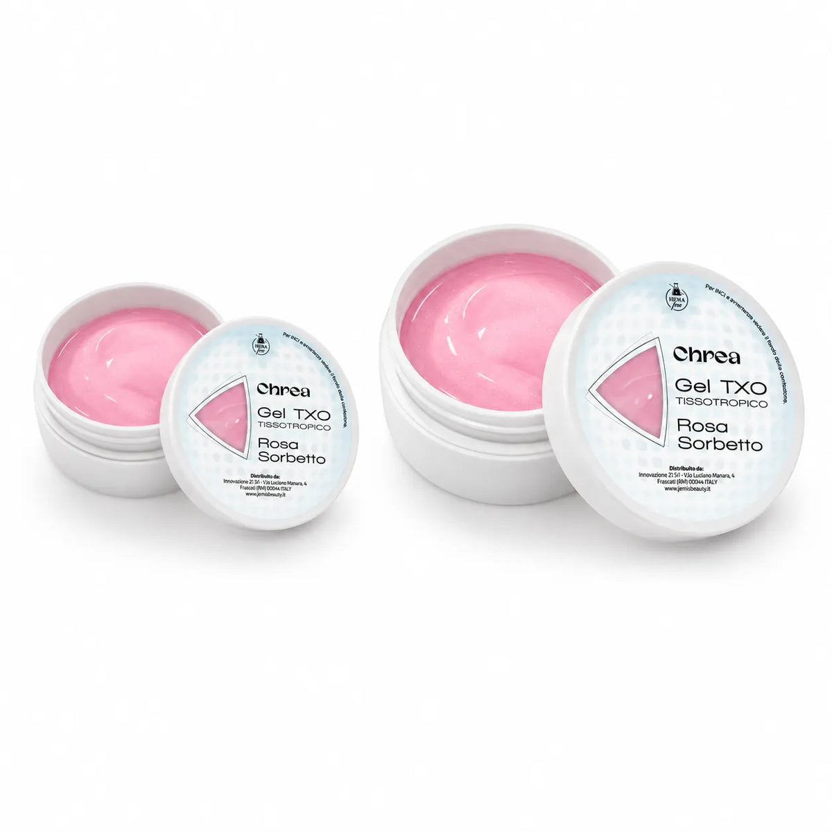 TXO Gel Rosa Sorbetto - Gel Tissotropico Trifasico HEMA Free